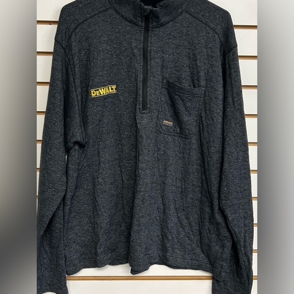 Ariat® Rebar Foundation 1/4 Zip Long Sleeve Shirt Size XL BRANDED Soft EUC - Picture 4 of 8